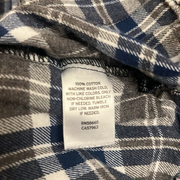 Nordstrom Men’s Shop 100% Cotton Plaid Flannel Pajama Pants, sz XL. Pants only. - Picture 7 of 10